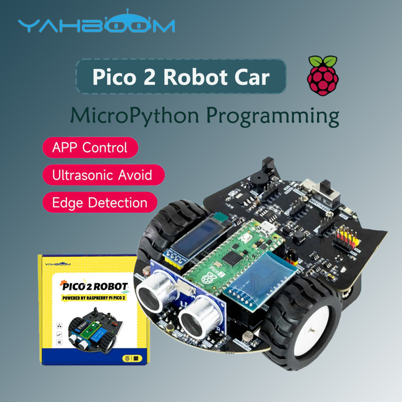 Robot Car Kit - Автомобильный комплект робота Yahboom Raspberry Pi