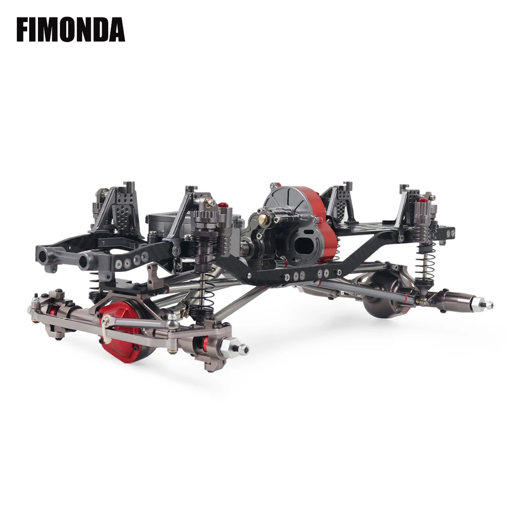 Robot Car Kit - Комплект металлических шасси FIMONDA 1/10 RC,