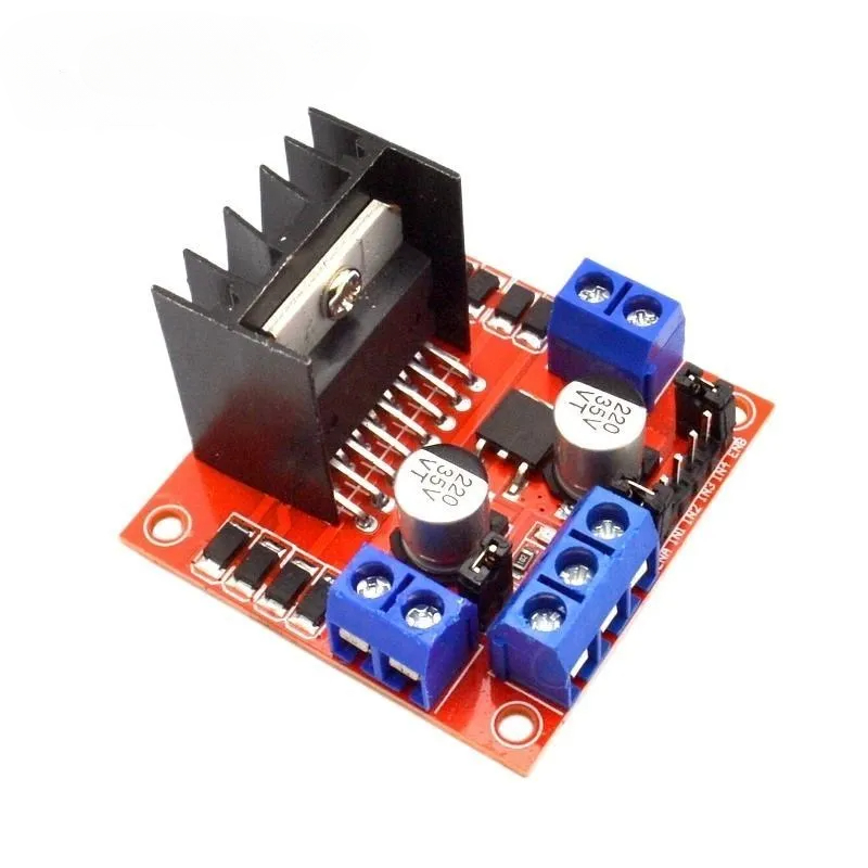 Motor Driver L298N - Модуль L298N: плата контроллера драйвера двигателя