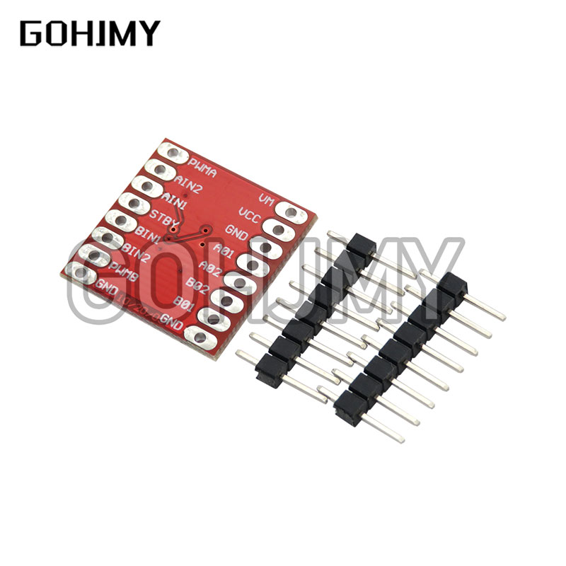 Motor Driver L298N - TB6612 DRV8833 Драйвер двойного двигателя 1A