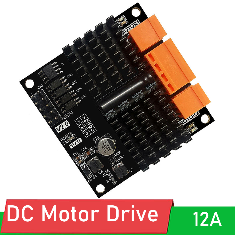L298N Module - Модуль управления двухканальным двигателем постоянного тока