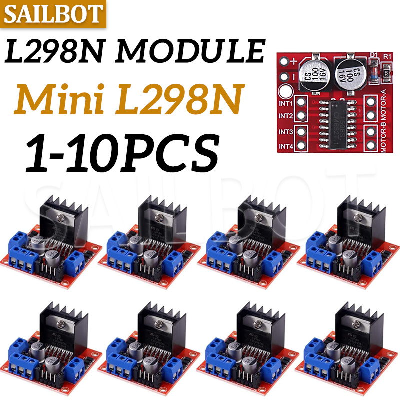 Motor Driver L298N - 1/5/10 шт. L298N драйвер двигателя постоянного