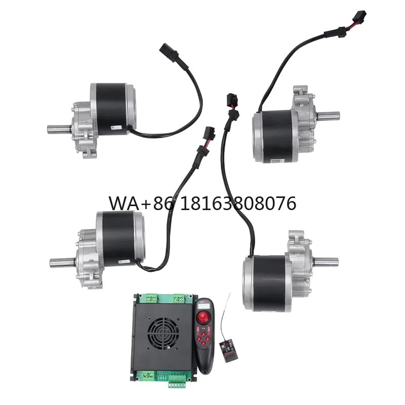 Robotics Kit - Комплект мотор-редуктора 4WD 24В 250Вт 75/120