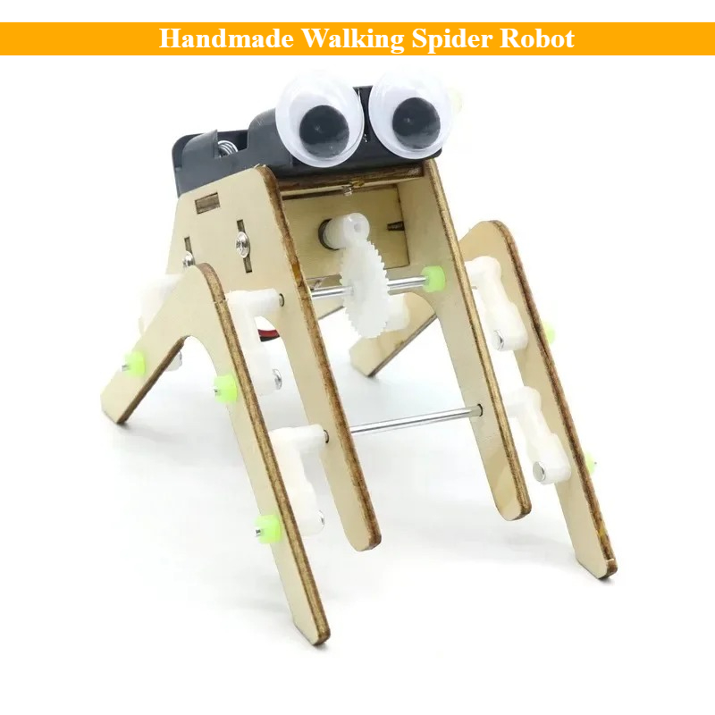 Line Follower Robot - Воображение DIY ручной работы ходячий паук