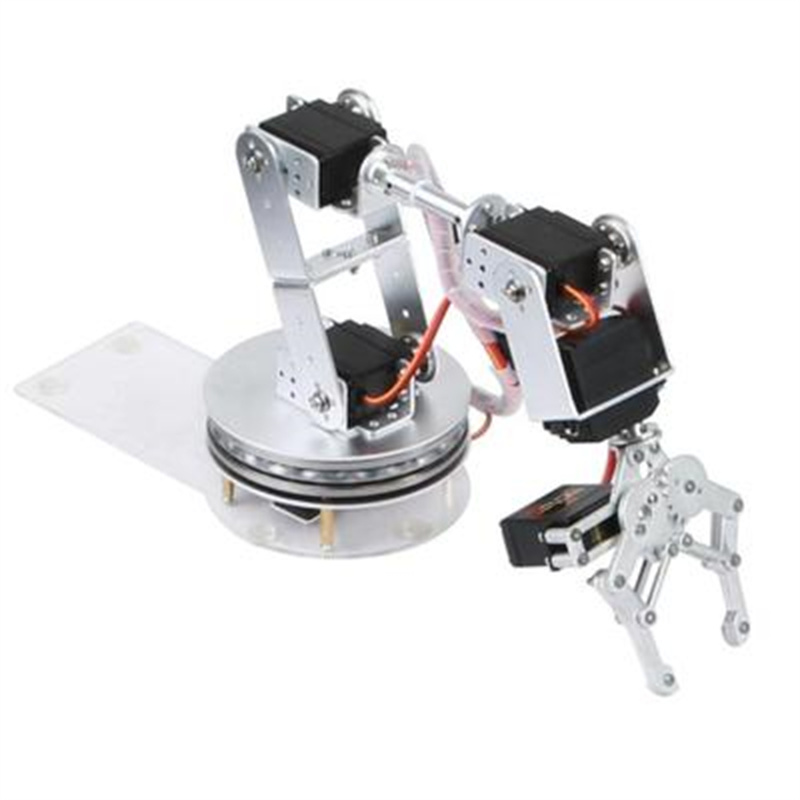 Robot Arm Kit - Серебряный роботизированный манипулятор с 6 степенями