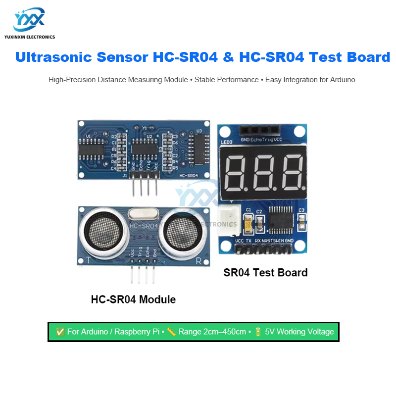 Ultrasonic Distance Sensor - Ультразвуковой датчик HC-SR04 HCSR04 Модуль измерения