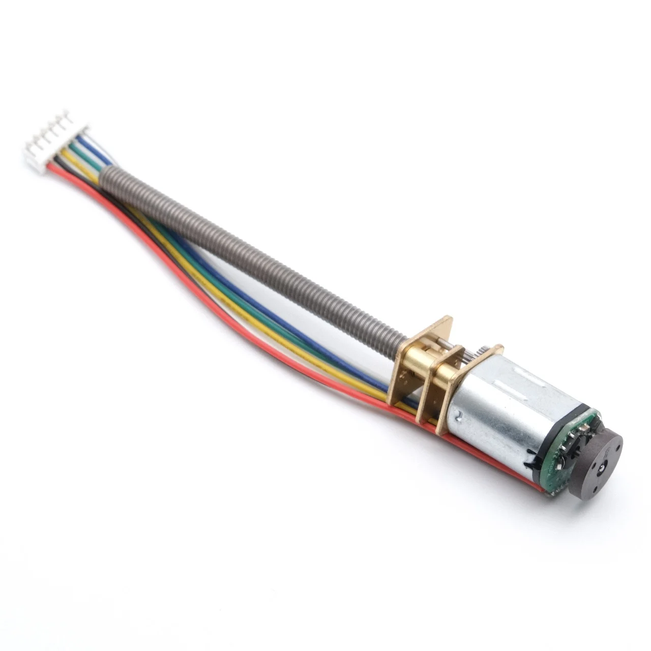 Dc Motor - Электродвигатель-редуктор с резьбовым валом и энкодером,