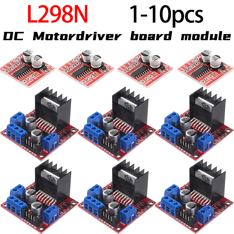 Motor Driver L298N - L298N Модуль драйвера двигателя постоянного тока