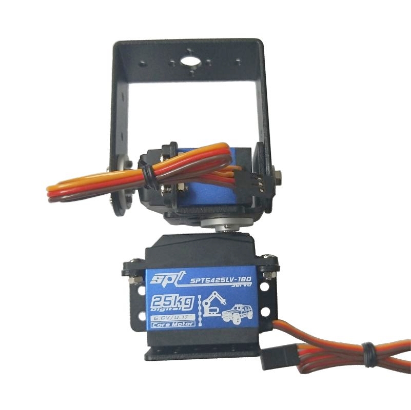 Servo Pan Tilt - 2-дюймовый робот-поворотник и наклонный сервопривод, комплект