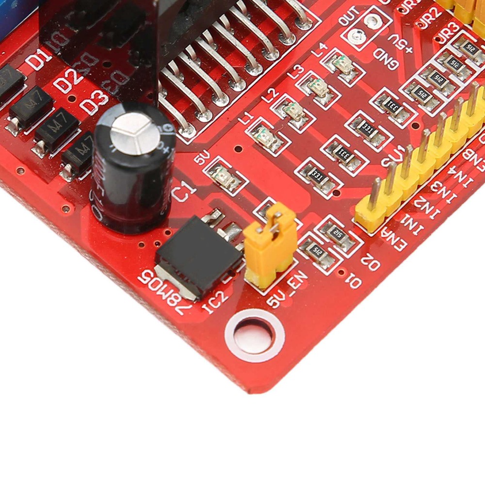 Модуль драйвера шагового двига – обзор и цена Motor Driver L298N