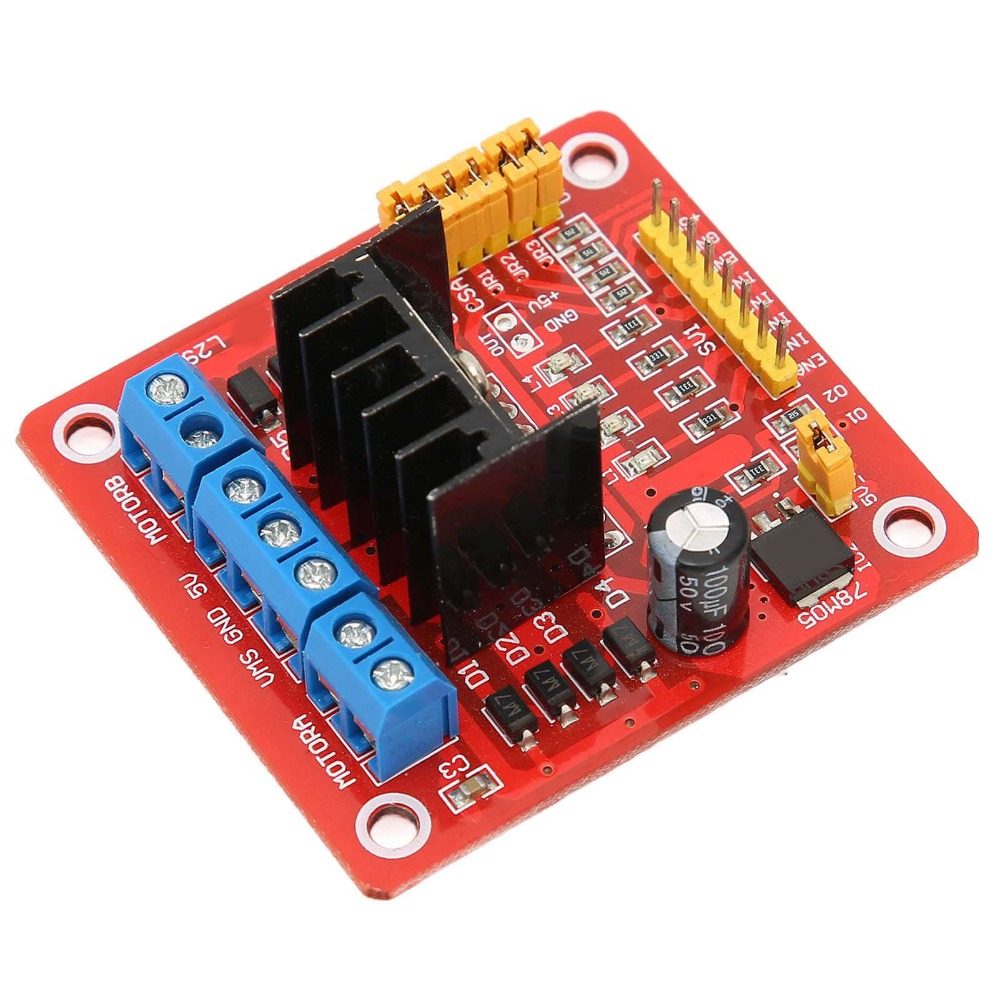 Модуль драйвера шагового двига – обзор и цена Motor Driver L298N