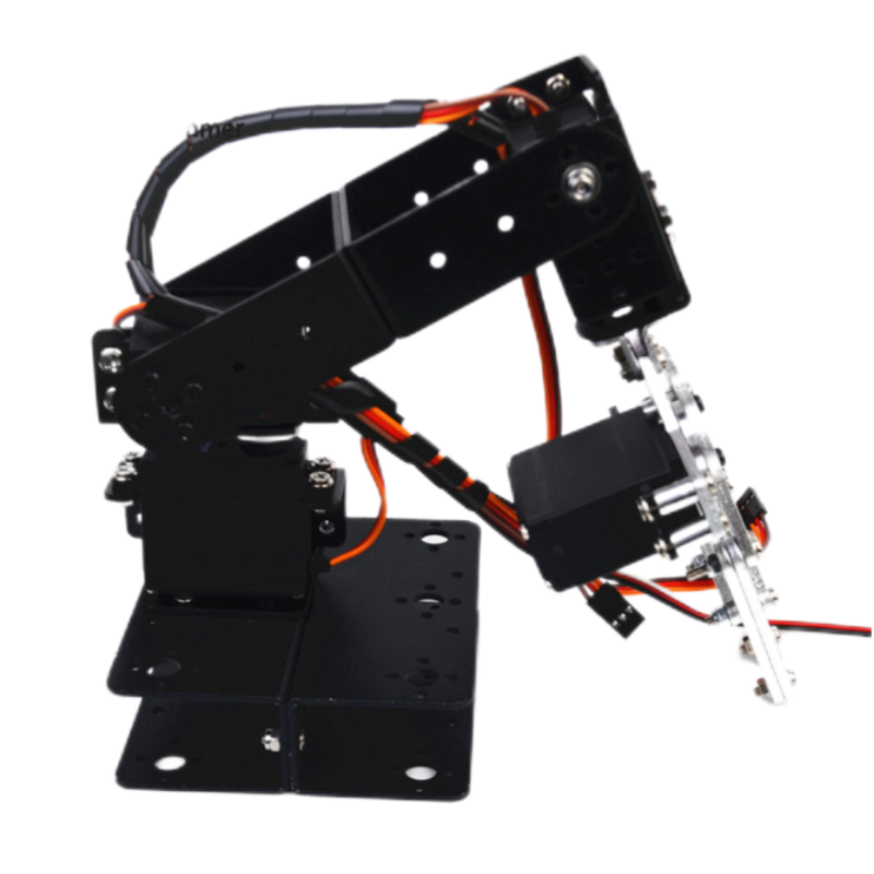 Механическая рука MG996 с 4 ст – обзор и цена Robot Gripper Claw