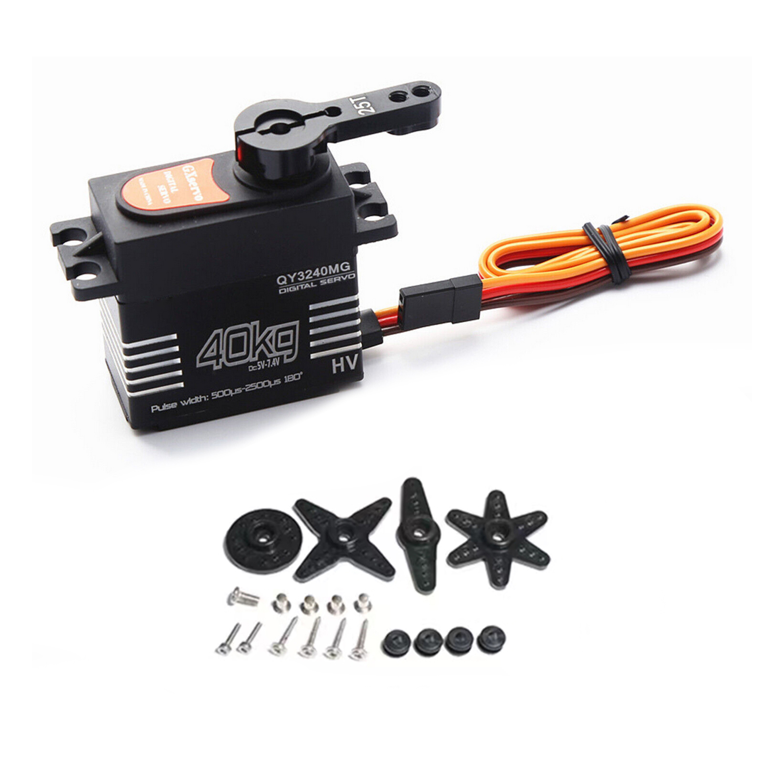 Цифровой сервопривод 40 кг, во – обзор и цена Robot Car Kit
