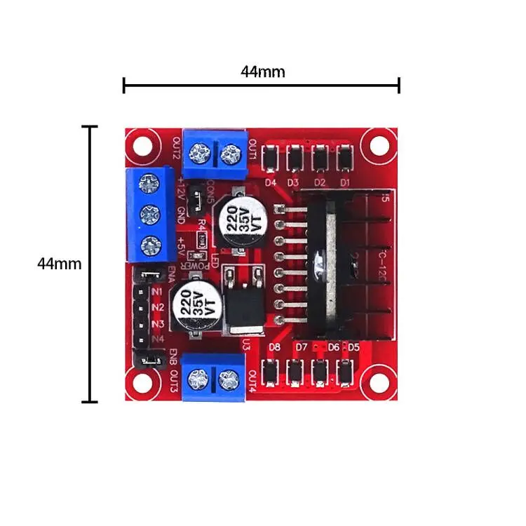 Модуль L298N: плата контроллер – обзор и цена Motor Driver L298N