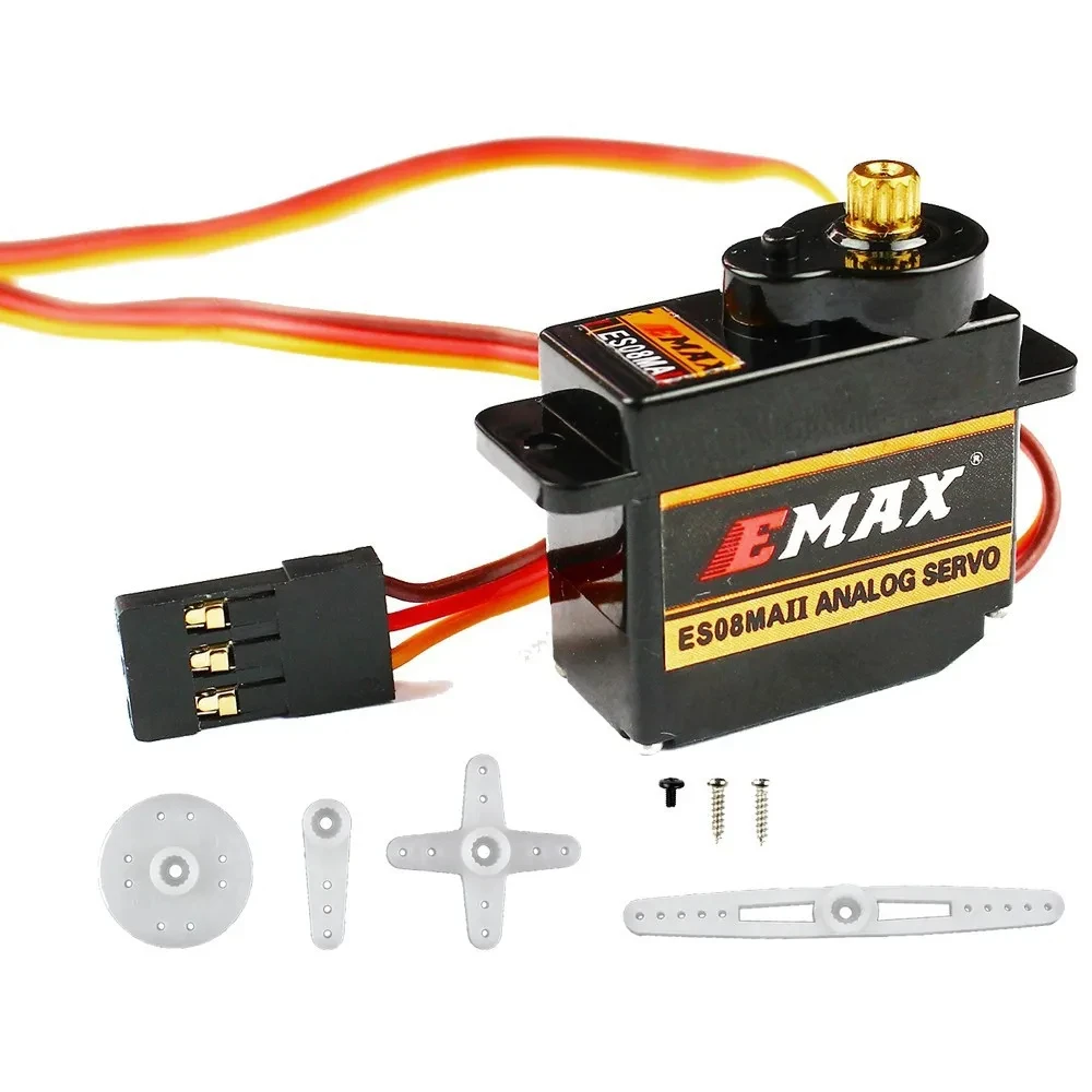 Цифровой сервопривод EMAX ES08 – обзор и цена Sg90 Servo