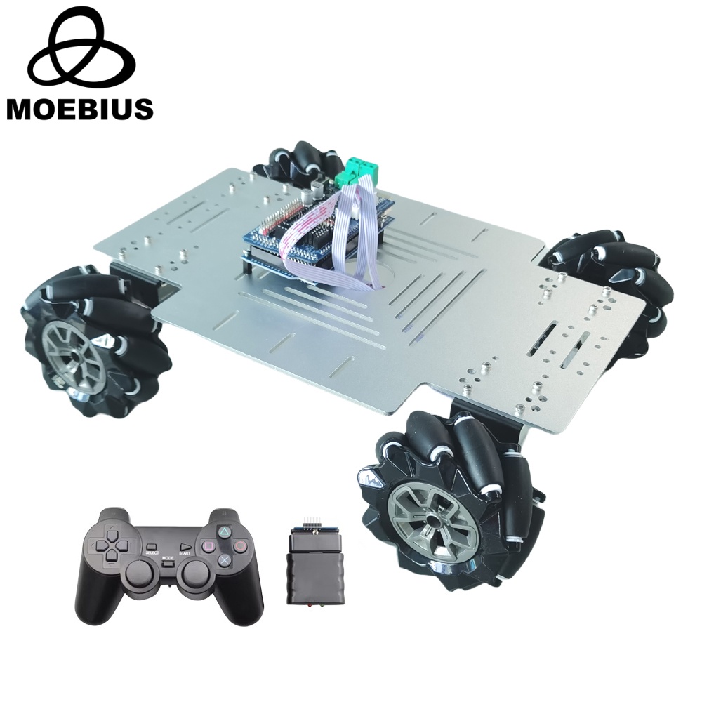 Комплект робота-машинки MOEBIU – обзор и цена Robot Car Kit