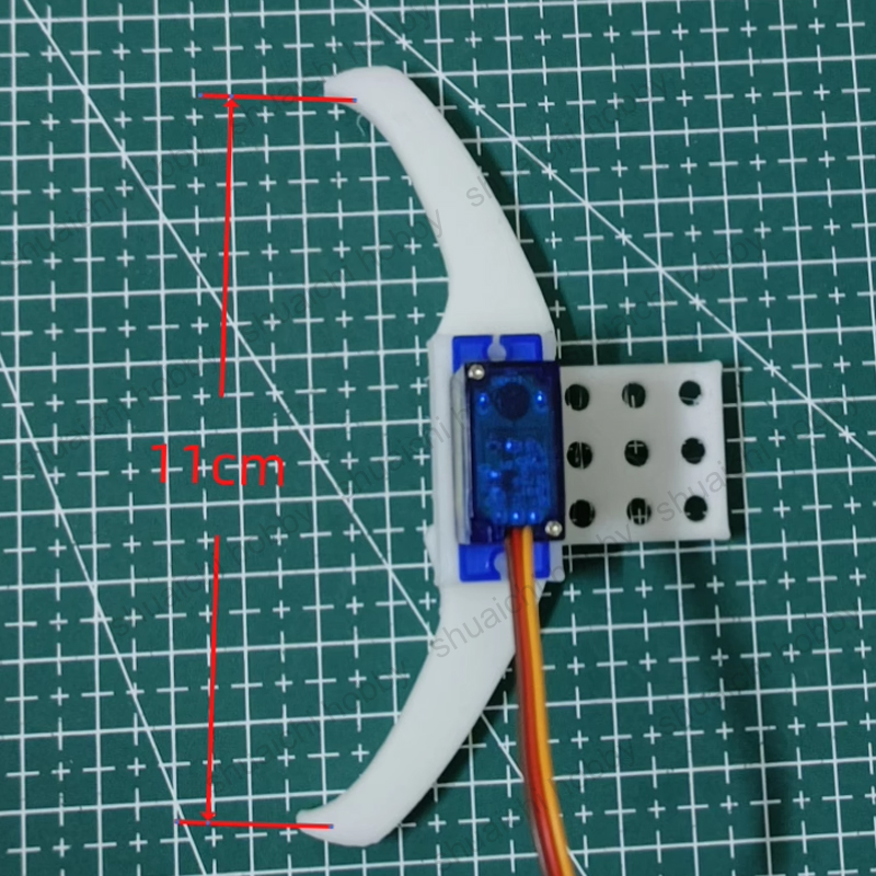 4 В-6 В сервозахват, 3D печатн – обзор и цена Robot Gripper Claw