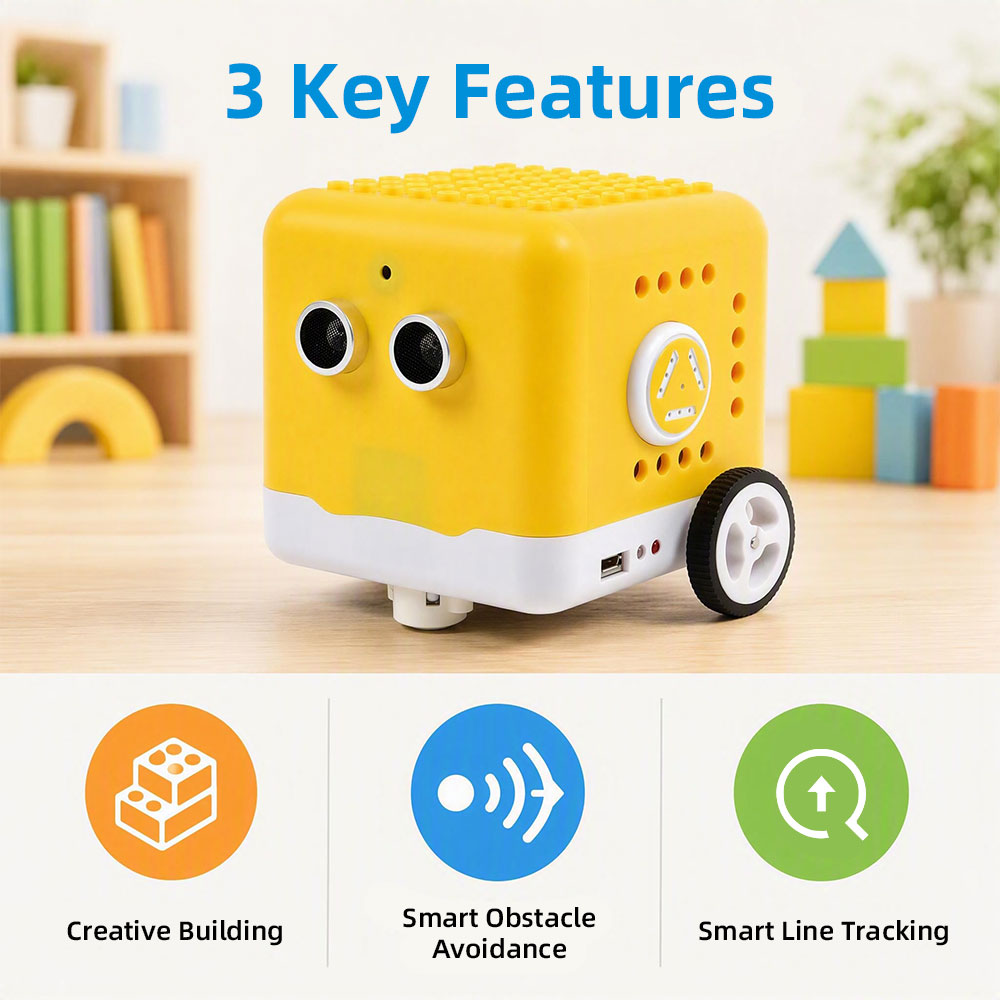 Программируемый комплект робот – обзор и цена Microbit Robot