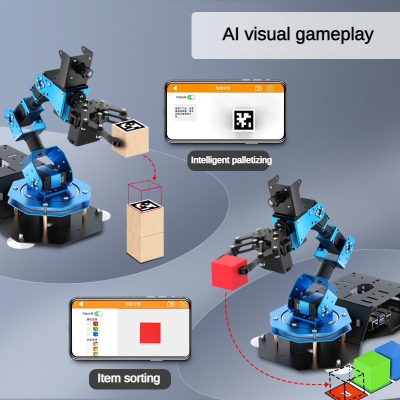 Роботизированная рука с 6 степ – обзор и цена Robot Arm Kit