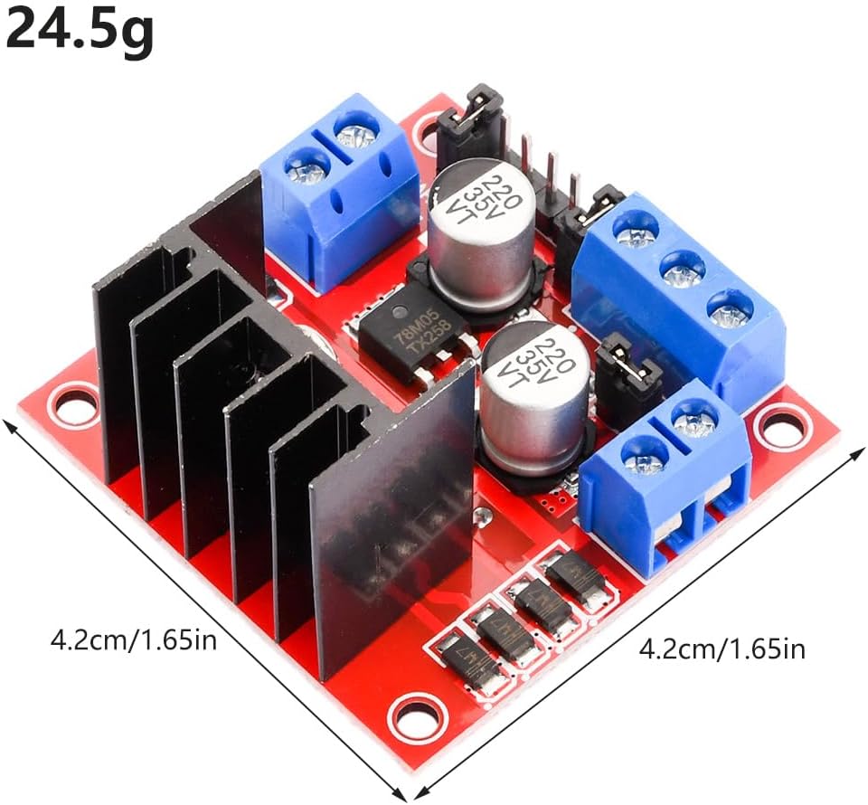 L298N модуль платы драйвера L2 – обзор и цена Motor Driver L298N