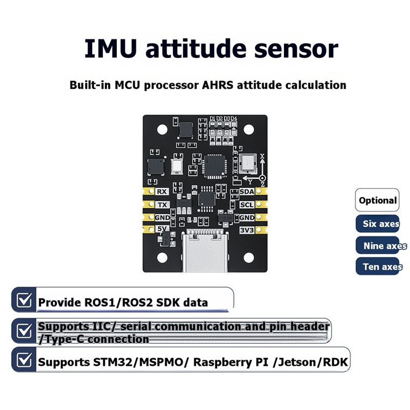 B92B 10-осевой модуль датчика  – обзор и цена Stm32 Robot