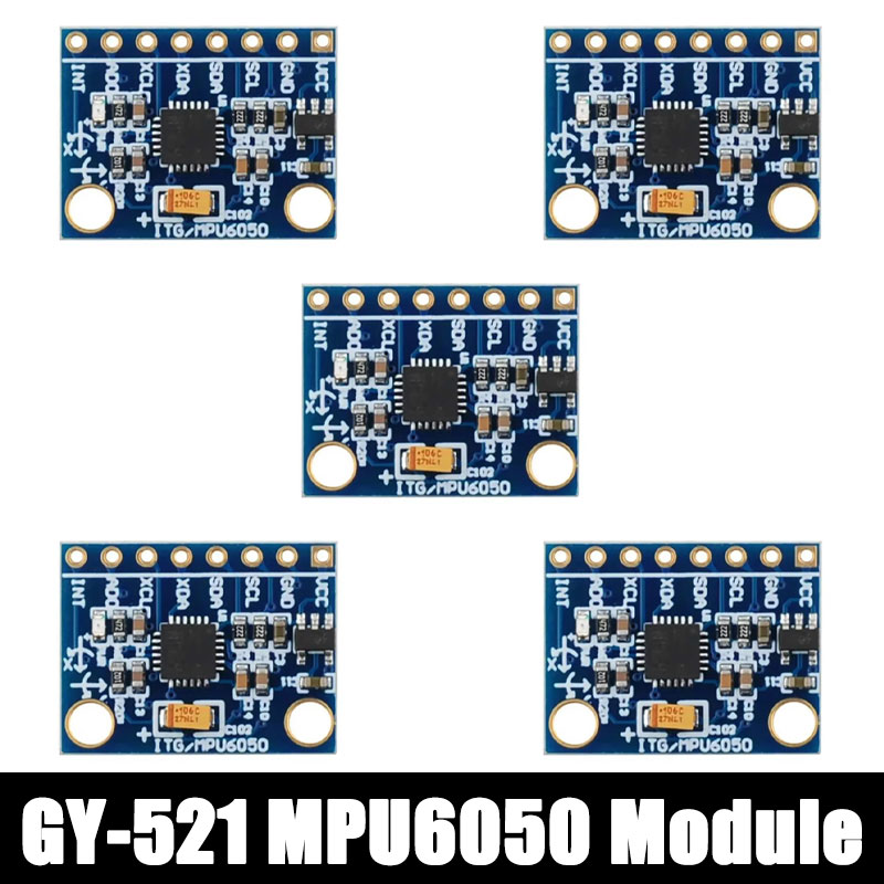 1/5/10 шт. GY-521 MPU6050 3-ос – обзор и цена Accelerometer Mpu6050