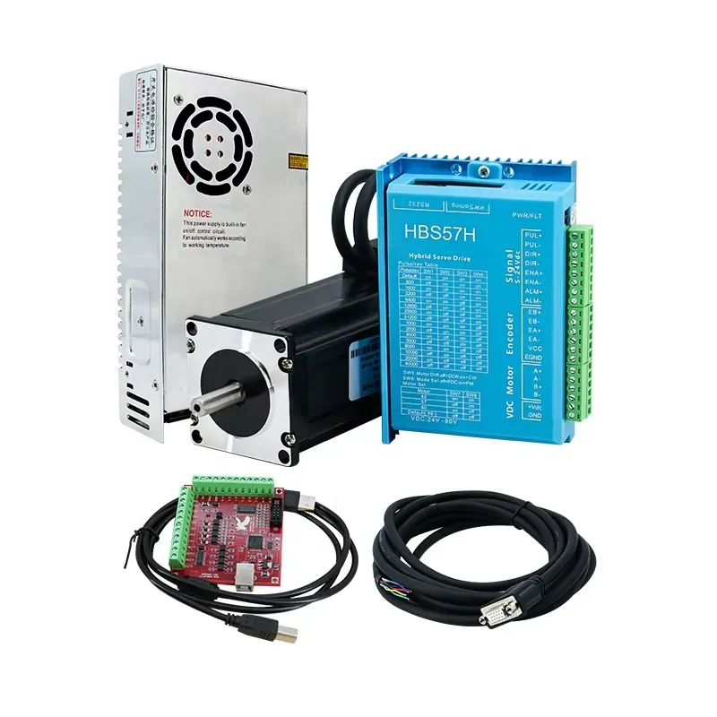 Шаговый двигатель HLTNC Nema23 – обзор и цена Servo Kit