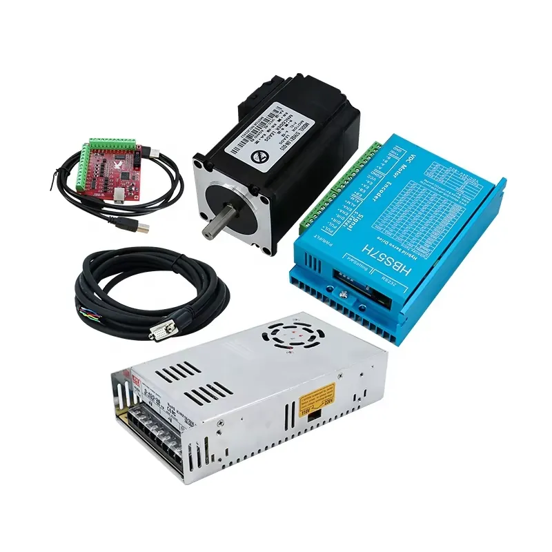 Шаговый двигатель HLTNC Nema23 – обзор и цена Servo Kit
