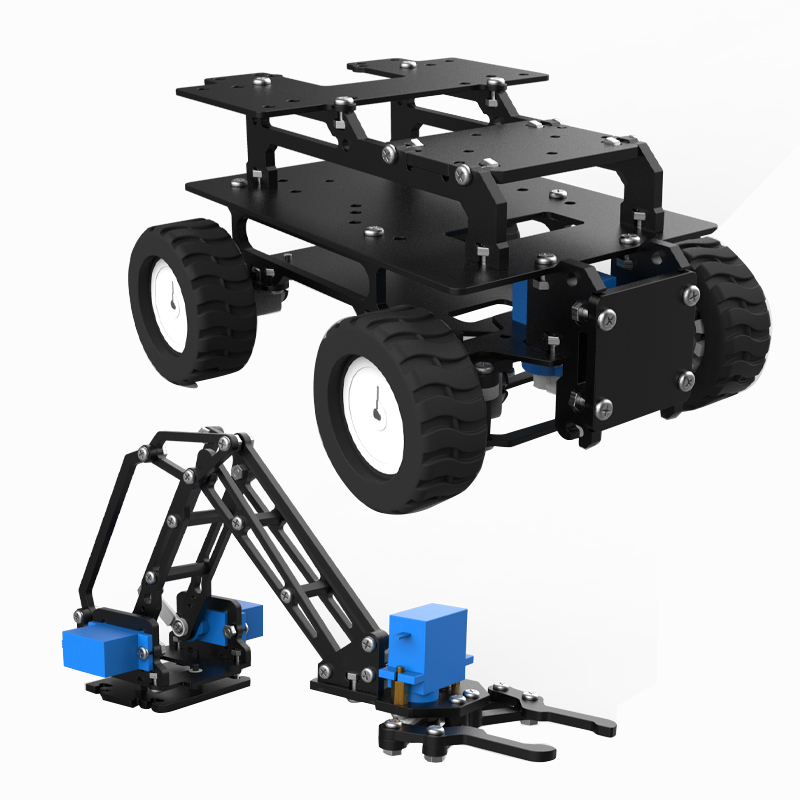 Акриловый 4WD робот-автомобиль – обзор и цена Arduino Robot