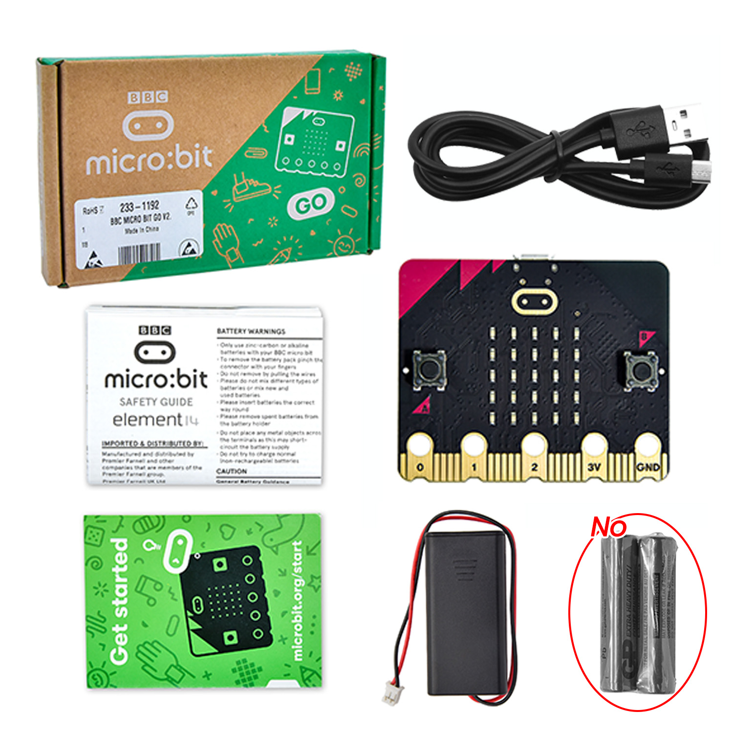 Оригинальная макетная плата BB – обзор и цена Microbit Robot
