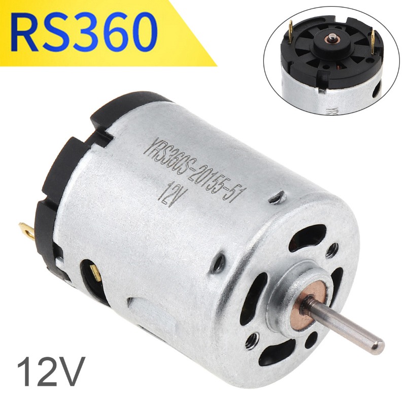 Двигатель RS360, 12000 об/мин, – обзор и цена Dc Motor