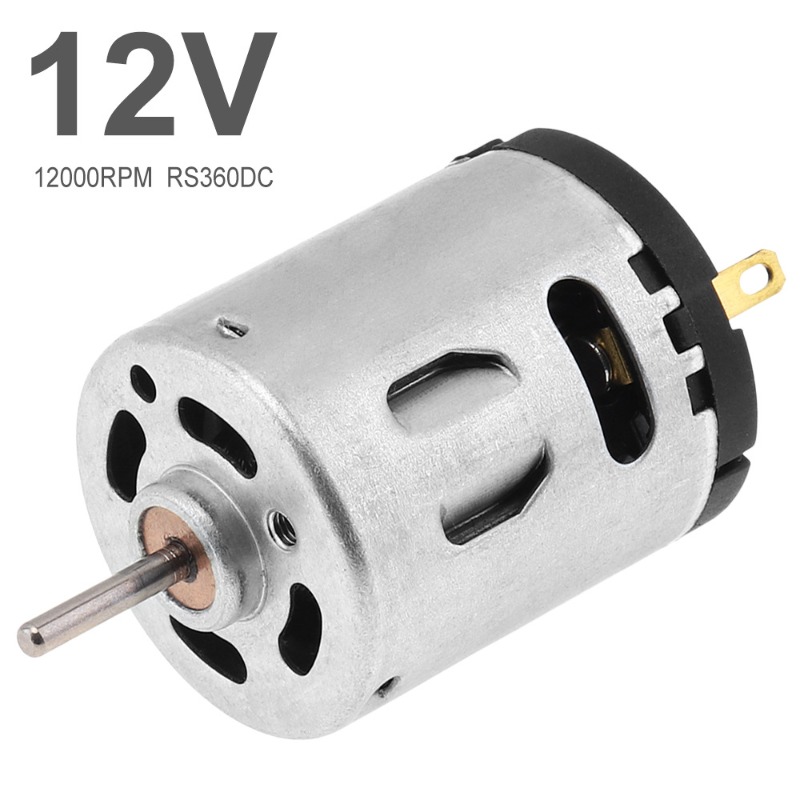 Двигатель RS360, 12000 об/мин, – обзор и цена Dc Motor