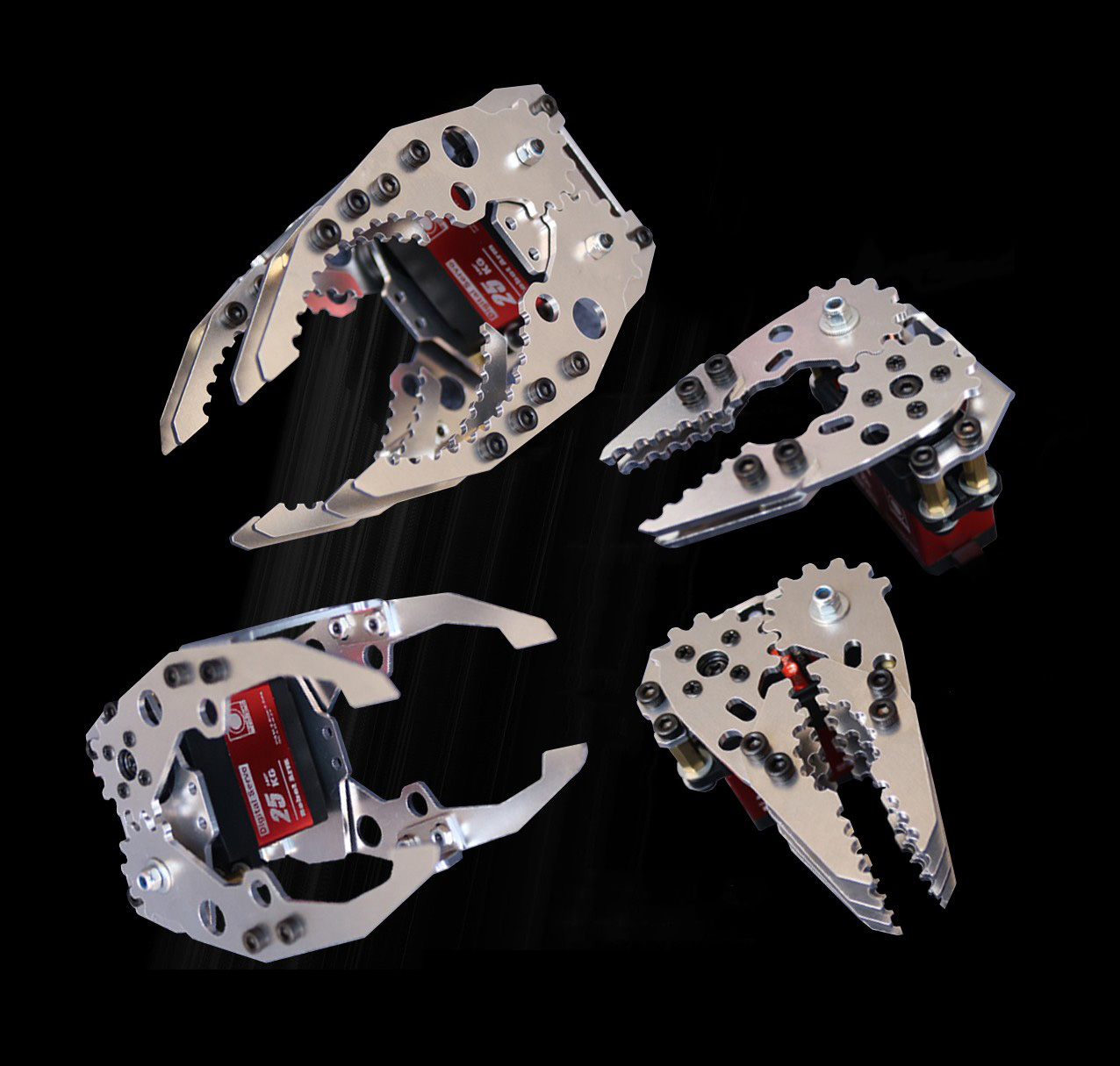 Металлический механический зах – обзор и цена Robot Gripper Claw