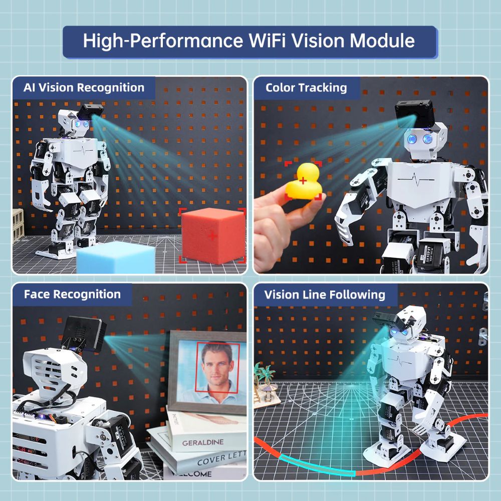 Робот-гуманоид Hiwonder Tonybo – обзор и цена Robotics Kit