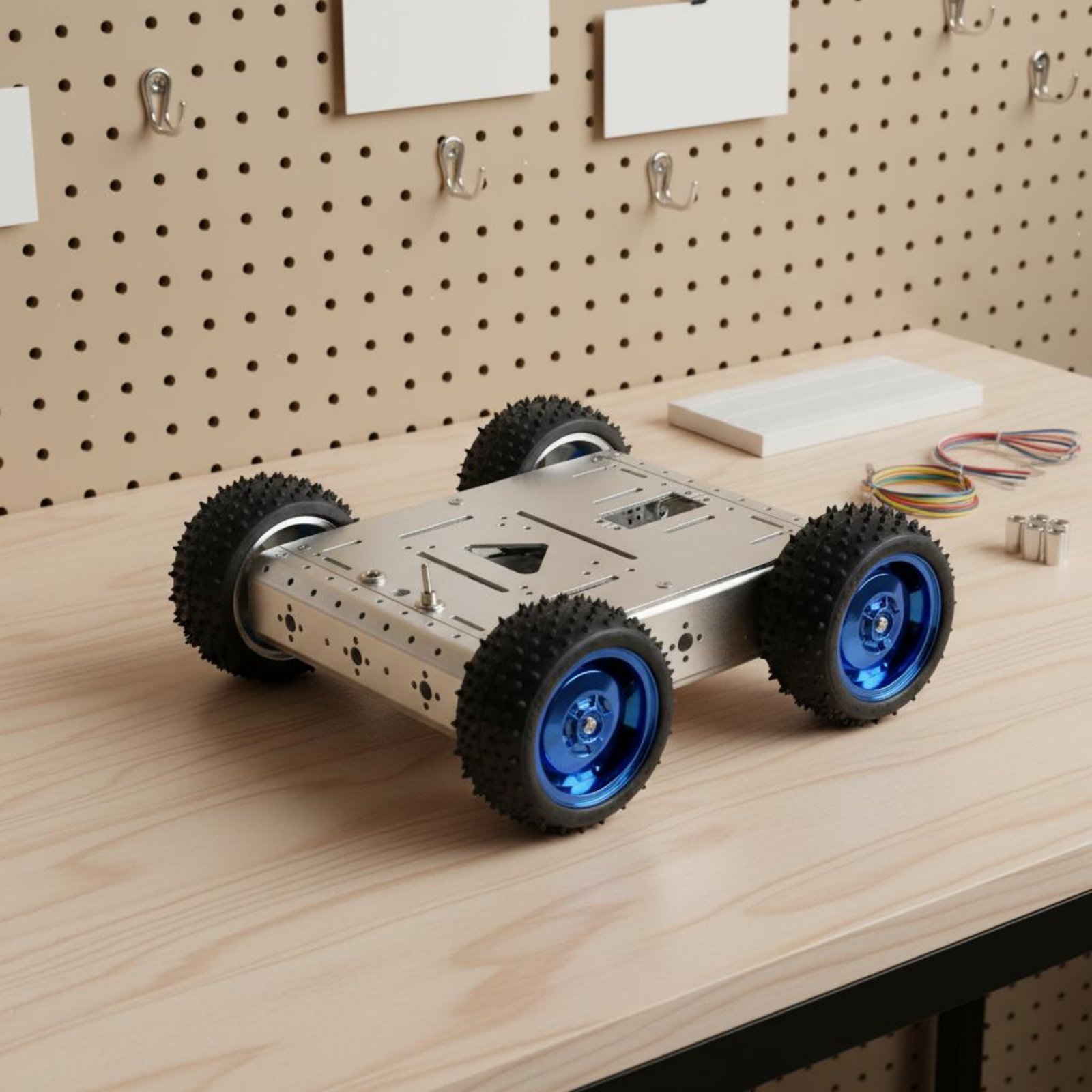Умное шасси для автомобиля 4WD – обзор и цена Robot Car Kit
