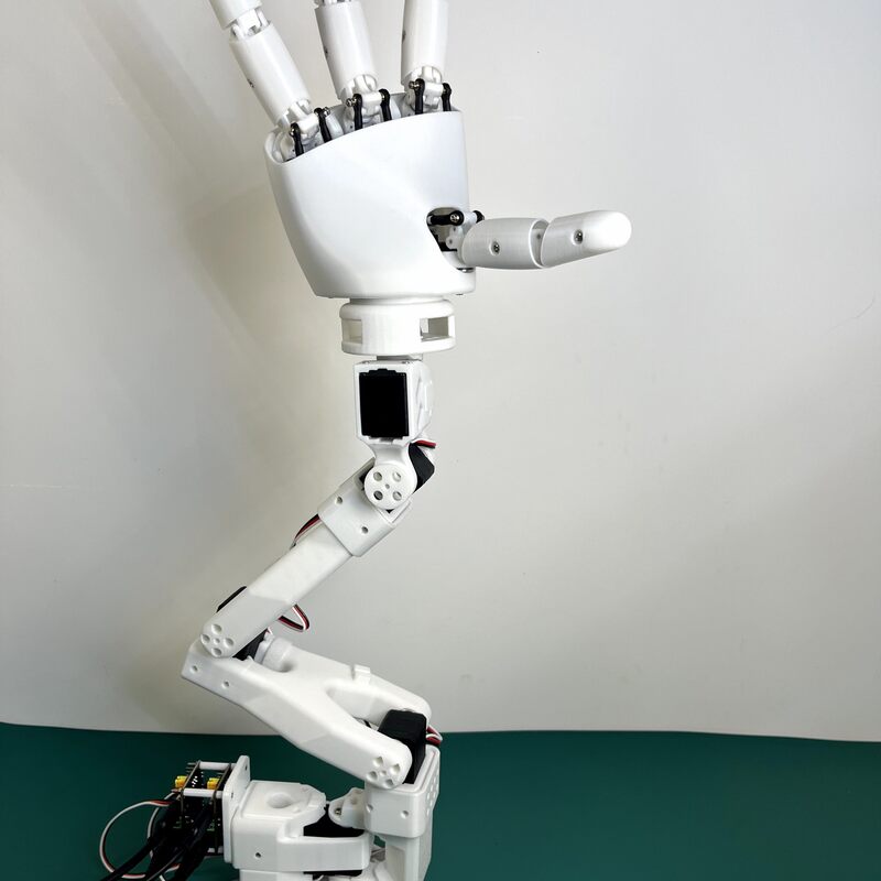 Собранный роботизированный ман – обзор и цена Robot Arm Kit