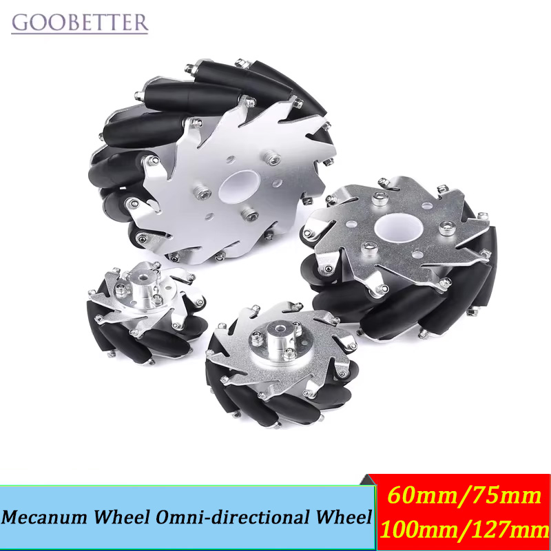 4 шт., 60-127 мм колеса Mecanu – обзор и цена Omni Wheel