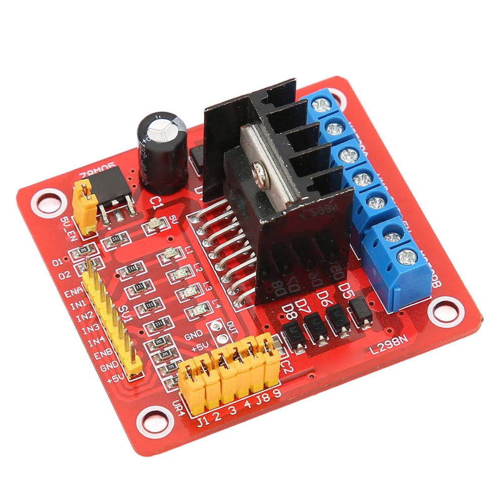 Модуль драйвера шагового двига – обзор и цена Motor Driver L298N