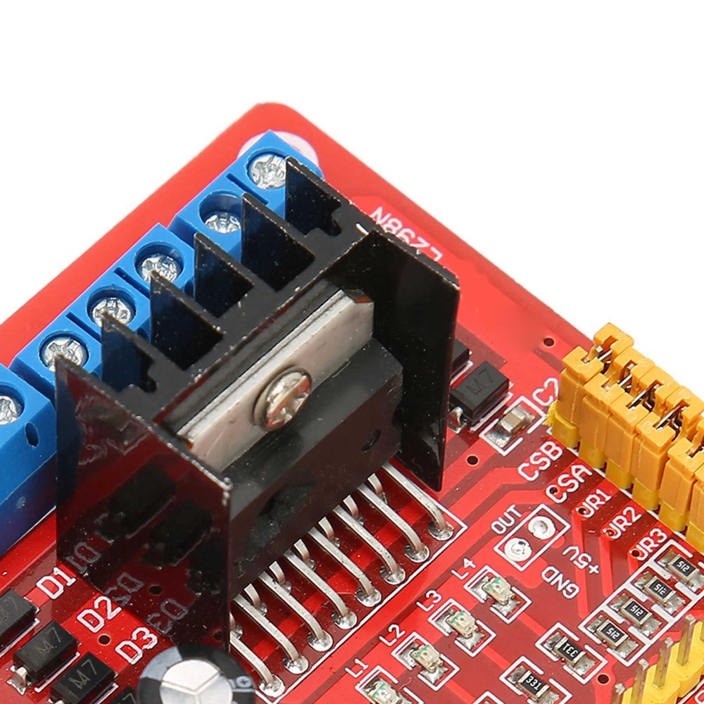 Модуль драйвера шагового двига – обзор и цена Motor Driver L298N