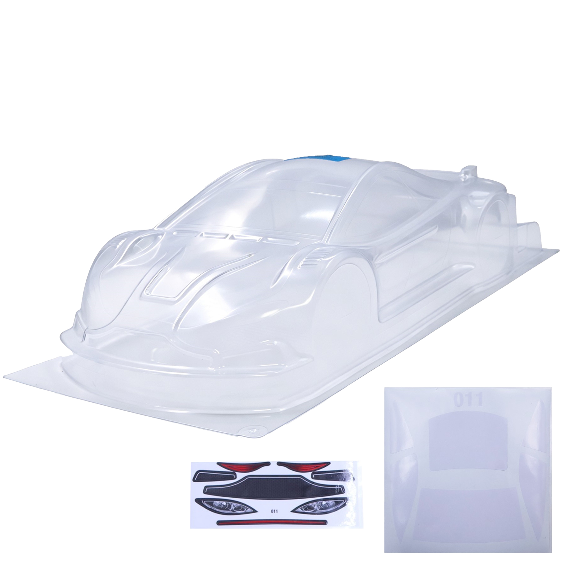 1/10 RC, неокрашенный прозрачн – обзор и цена Robot Chassis
