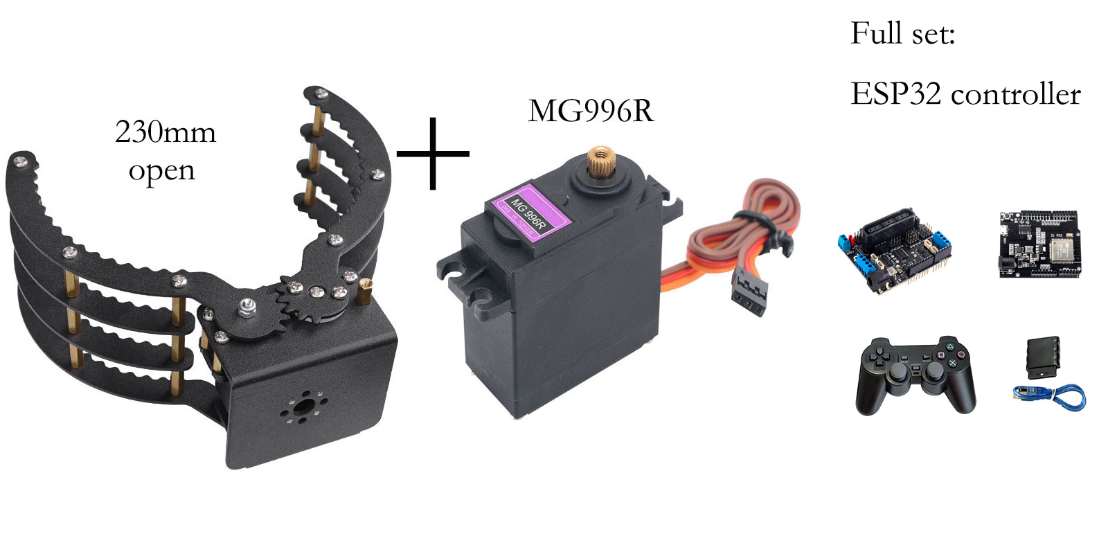 Механические захваты с отверст – обзор и цена Robot Gripper Claw