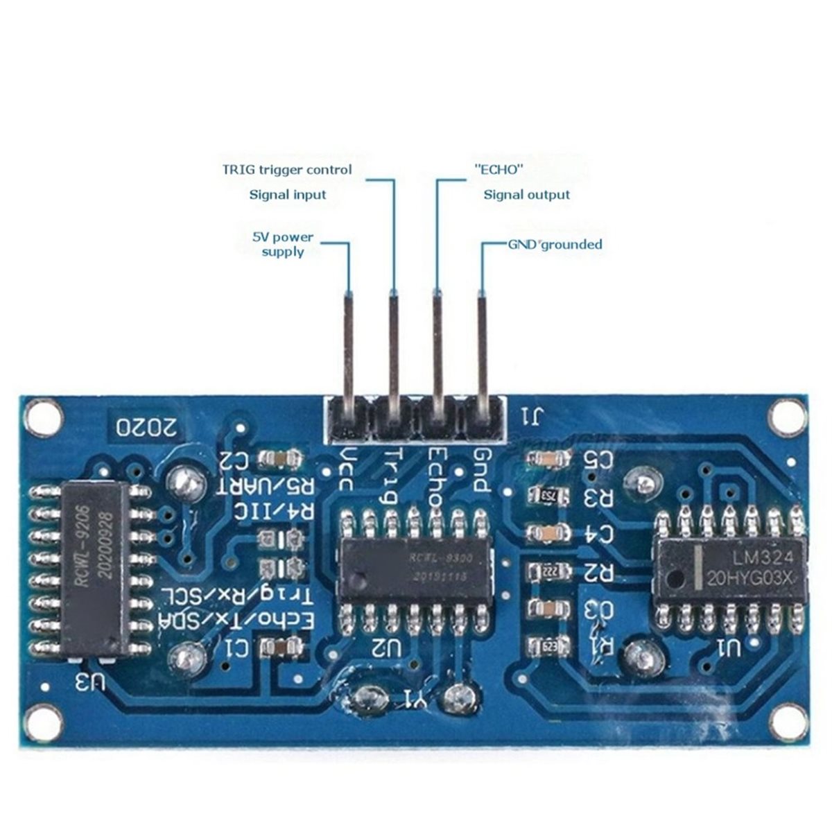 6 шт. ультразвуковых датчиков  – обзор и цена Ultrasonic Distance Sensor