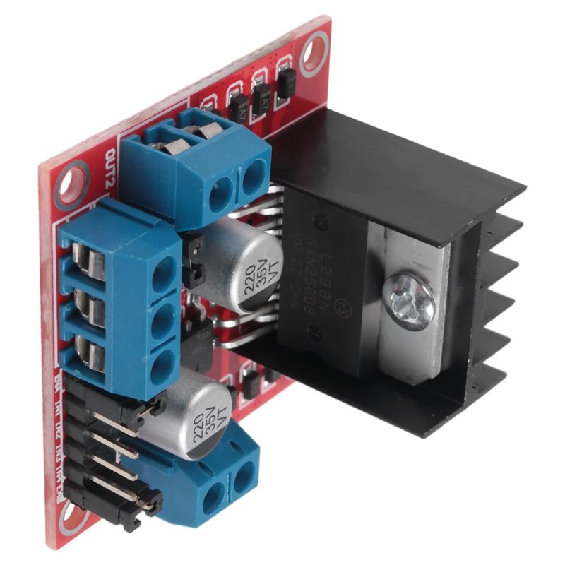 Модуль AED7-L298N, плата драйв – обзор и цена Motor Driver L298N