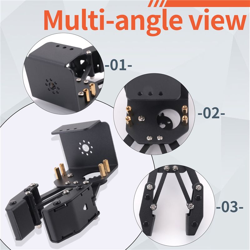 MSOR-Open Robot: Программируем – обзор и цена Robot Gripper Claw